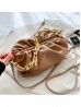 Premium Faux Leather Crossbody W/ Chain