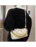 Premium Faux Leather Crossbody W/ Chain