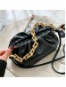 Premium Faux Leather Crossbody W/ Chain
