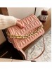 Premium Faux Leather Fashion Crossbody W/ Chain