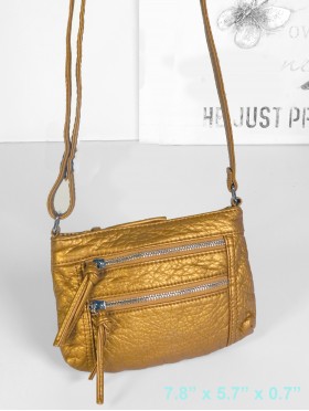 Solid Faux Leather Front Pocket Satchel Solid Faux Leather Front Pocket Satchel