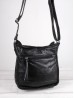 Solid Faux Leather Front Pocket Satchel