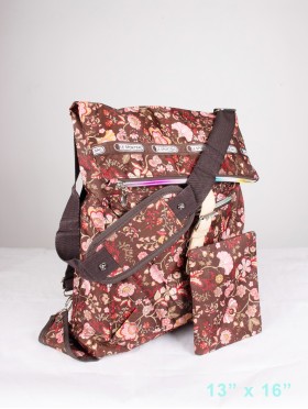 Floral Canvas Bag/Backpack