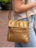 Solid Faux Leather Satchel Solid Faux Leather Satchel