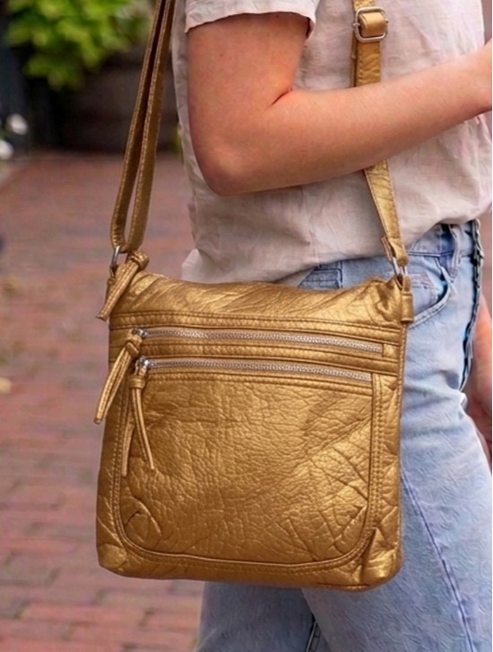 Solid Faux Leather Satchel Solid Faux Leather Satchel