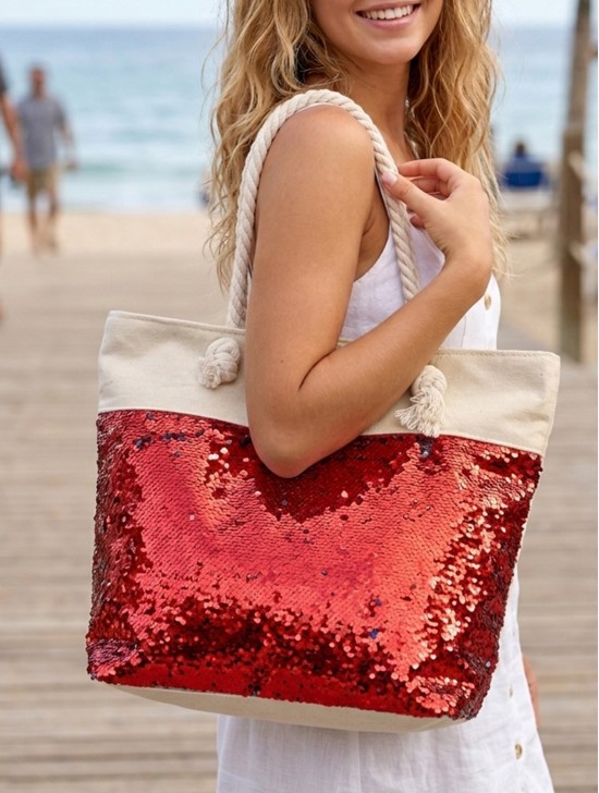 Sequin Scale “Color Changing” Shoulder Bag Sequin Scale “Color Changing” Shoulder Bag