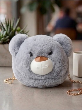 Fashion Bear Plushie Bag