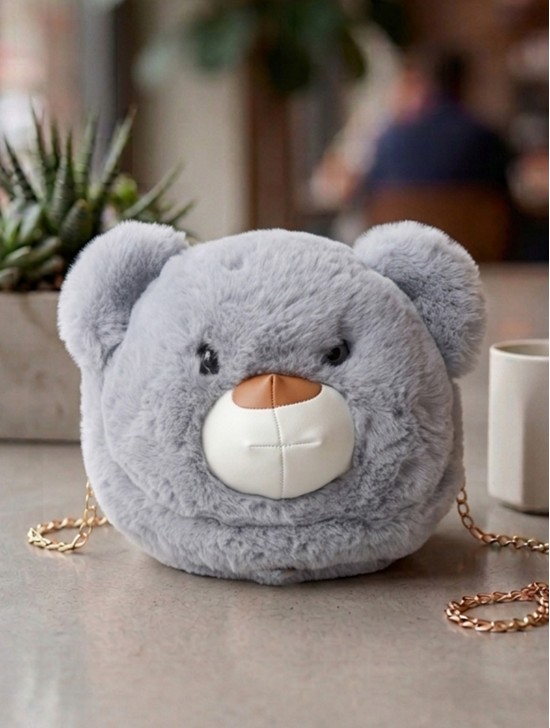 Fashion Bear Plushie Bag