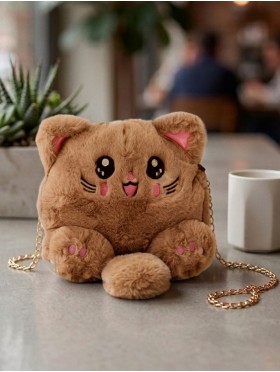 Fashion Cat Plushie Bag