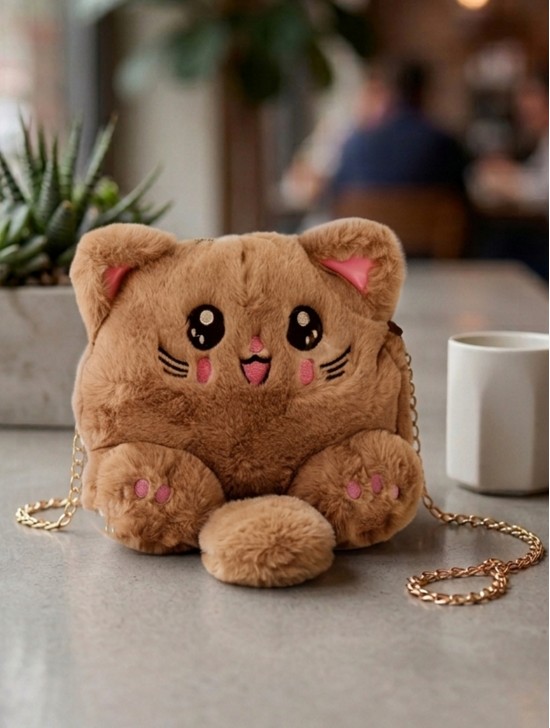 Fashion Cat Plushie Bag Fashion Cat Plushie Bag