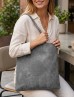 Solid Color Matte PU Tote Bag Solid Color Matte PU Tote Bag