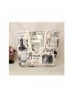 Newspaper Print Canvas Tote Bag