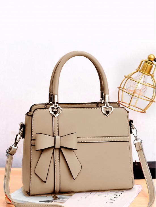 Ladies Bowknot PU handbag Satchel