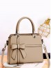 Ladies Bowknot PU handbag Satchel