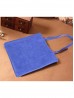 Solid Color Matte PU Tote Bag 