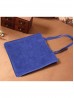 Solid Color Matte PU Tote Bag 