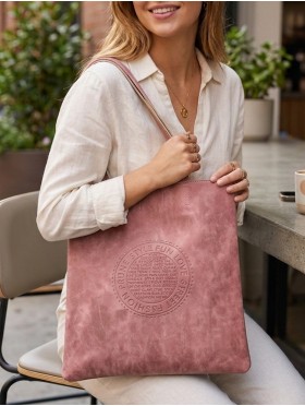 Solid Color Matte PU Tote Bag 
