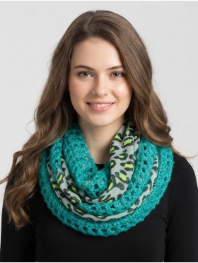 LEOPARD LOOP MIX YARN LINING