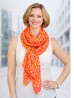 SCARF, LINEN, LEO, LARGE