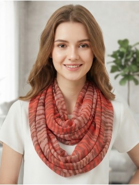 LOOP, CHIFFON TIGER PRINT