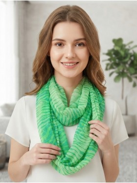 LOOP, CHIFFON TIGER PRINT
