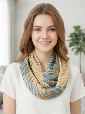 LOOP, CHIFFON TIGER PRINT