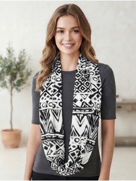 CHIFFON,LOOP, MAYA PATTERN