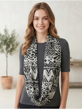CHIFFON,LOOP, MAYA PATTERN