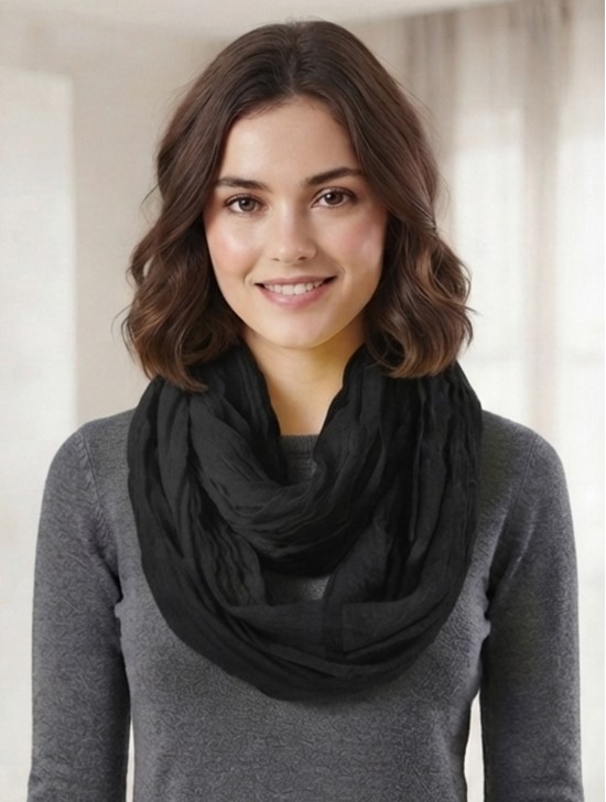 LOOP, LINEN SOLID COLOR LOOP, LINEN SOLID COLOR