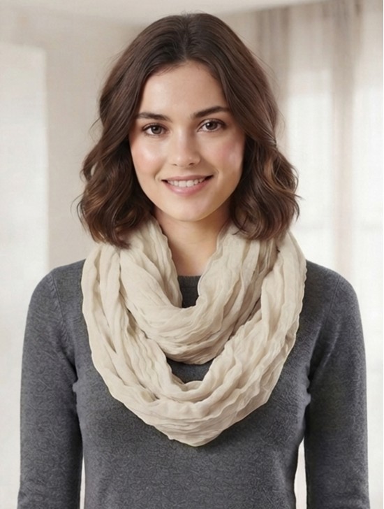LOOP, LINEN SOLID COLOR LOOP, LINEN SOLID COLOR