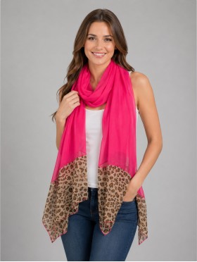 CHIFFON, SCARF, YARN, LEO END