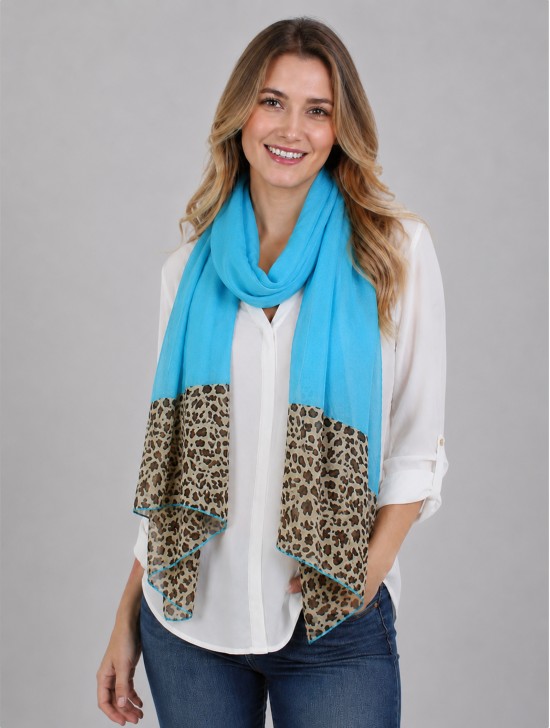 CHIFFON, SCARF, YARN, LEO END