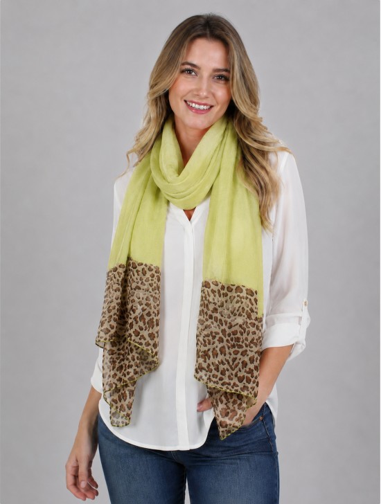 CHIFFON, SCARF, YARN, LEO END CHIFFON, SCARF, YARN, LEO END
