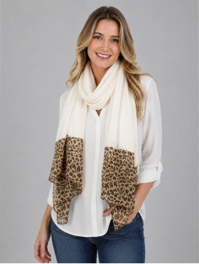 CHIFFON, SCARF, YARN, LEO END
