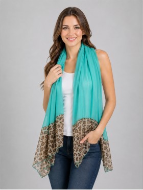 CHIFFON, SCARF, YARN, LEO END