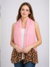 COLOUR BLOCK LEOPARD END LINEN SCARF COLOUR BLOCK LEOPARD END LINEN SCARF