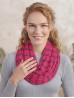 Jersey Striped Double Loop Scarf