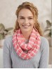 Jersey Striped Double Loop Scarf Jersey Striped Double Loop Scarf