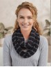 Jersey Striped Double Loop Scarf