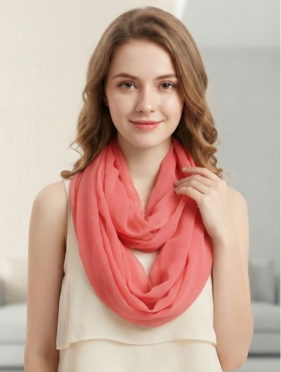 CHIFFON SOLID LOOP