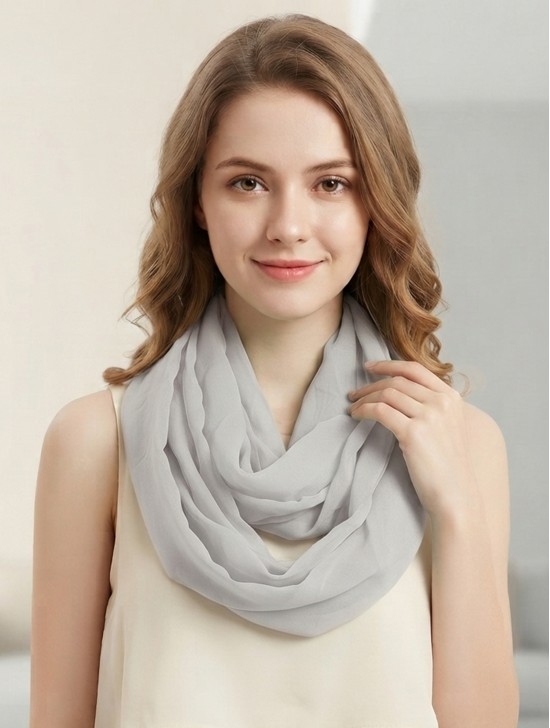 CHIFFON SOLID LOOP