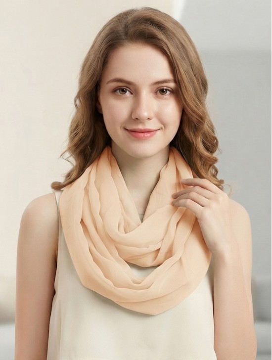 CHIFFON SOLID LOOP CHIFFON SOLID LOOP