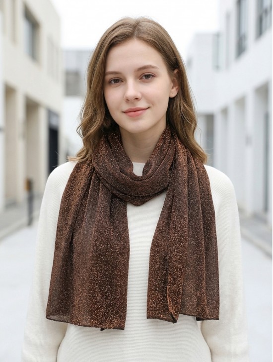Sparkle Lurex Fashion Scarf