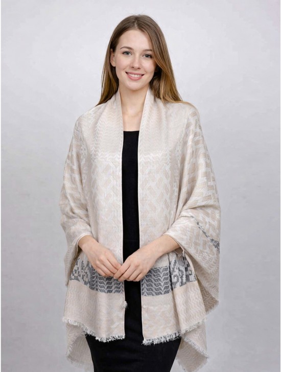 Rich Diamond Woven Scarf