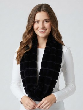 Fashion Plush Loop Scarf
