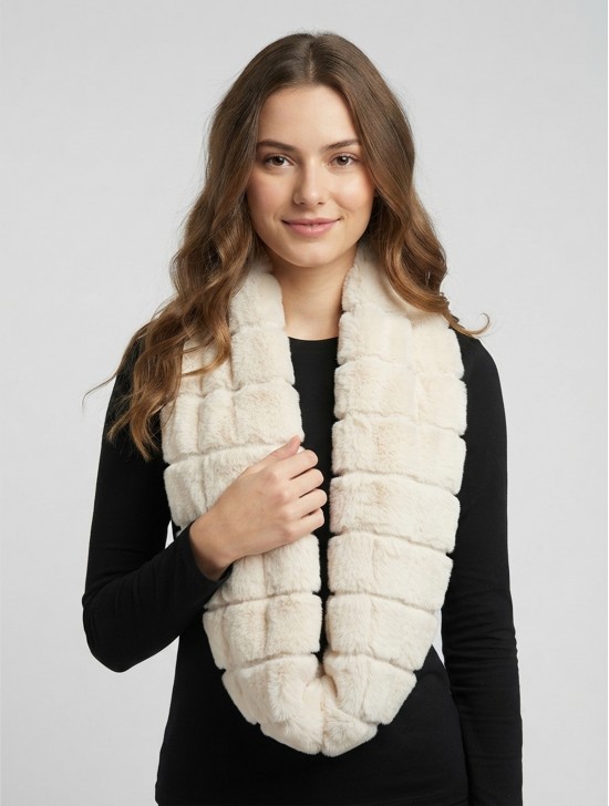 Fashion Plush Loop Scarf