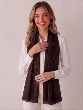 Sparkle Solid Colour Fashion Scarf