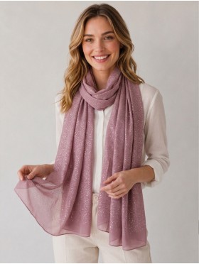 Sparkle Solid Colour Fashion Scarf