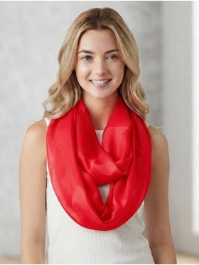 Solid Colour Loop Fashion Scarf