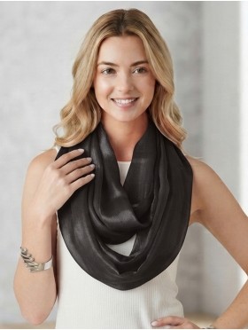 Solid Colour Loop Fashion Scarf